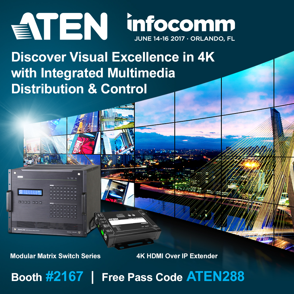 ATEN at InfoComm2017