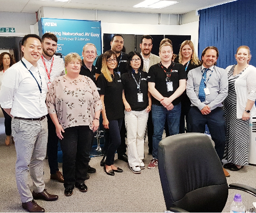 Welcoming Exertis at ATEN UK Office