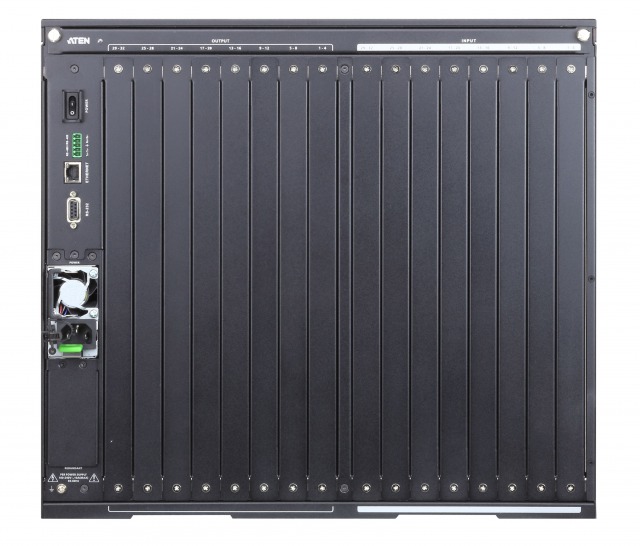 VM3200外観（リアパネル）