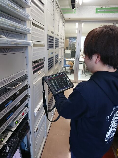 ATEN PadClientを操作する様子