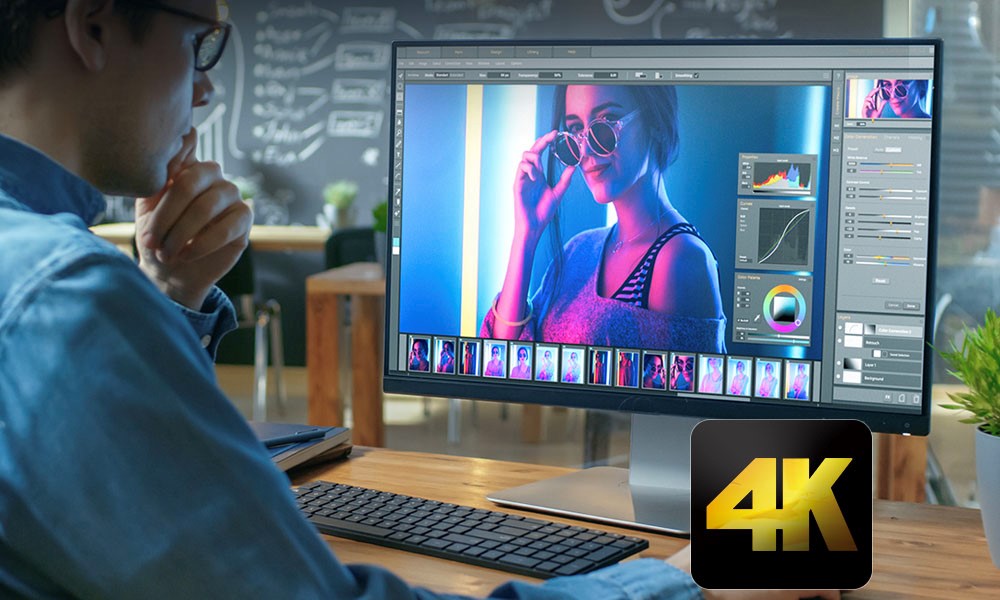 ４K60pに対応した鮮明な画質と素早いレスポンス