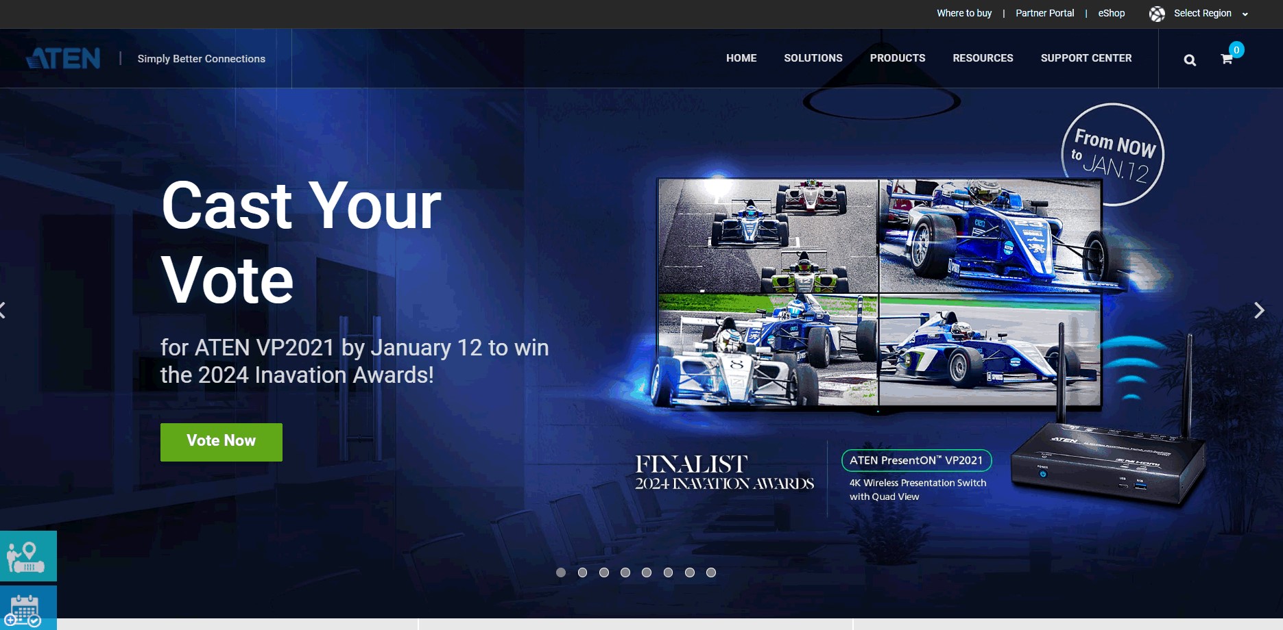 2024 Inavation Awards ファイナリストの ATEN VP2021に！