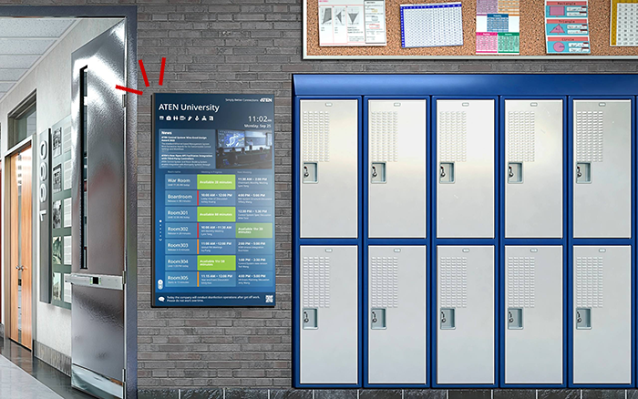 リストやフロア表示で空室を確認