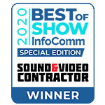 2020 Best of Show InfoComm Special Edition Award