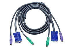 5M PS/2 Slim KVM Cable