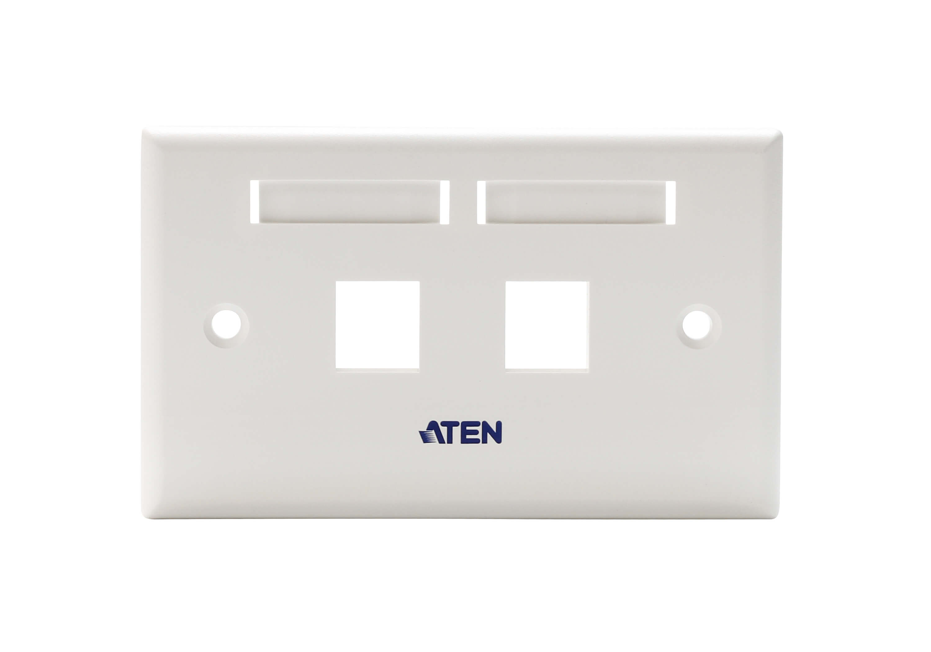 2 埠資訊插座面板