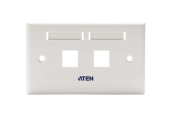 2 埠資訊插座面板