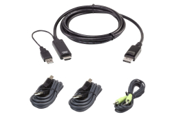 1.8M USB Universal Secure KVM Cable Kit