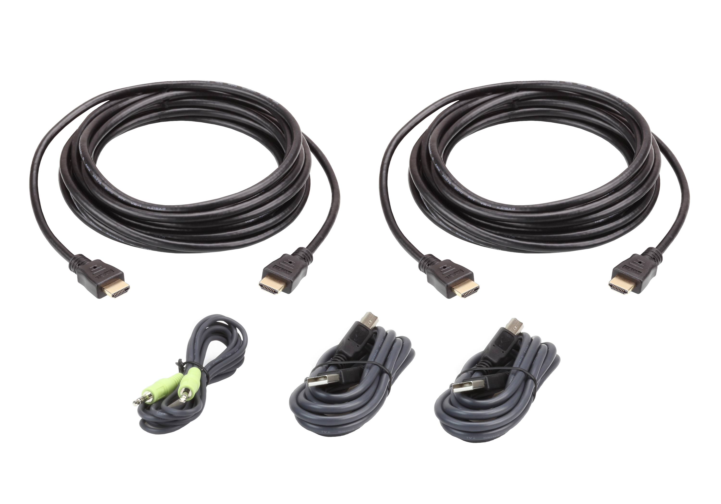 3M USB HDMI Dual Display Secure KVM Cable Kit