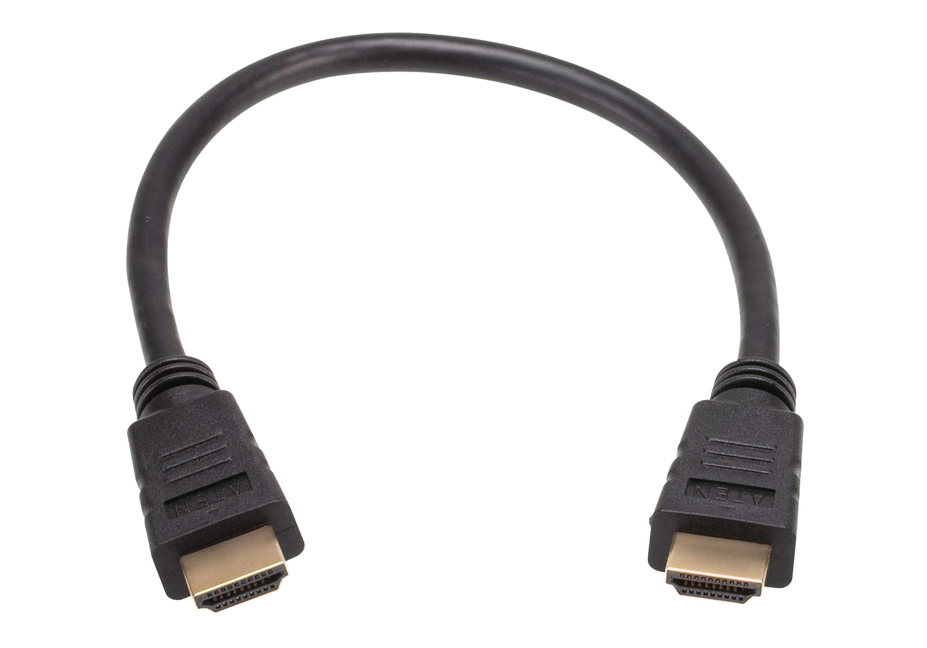 0.3 m High Speed HDMI&trade; Cable with Ethernet (True 4K)