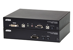 USB DVI Optical KVM Extender (1920 x 1200@600m)