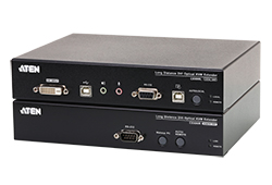 USB DVI Optical KVM Extender (1920 x 1200@20km)