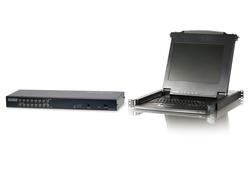 16-Port Single User IP KVM with 17