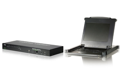 CL1000M(LCD Console) with CS1708i(8-Port IP KVM) Bundle