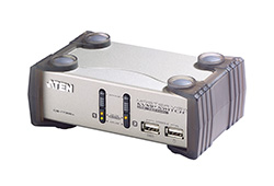 2-Port PS/2-USB VGA/Audio KVMP™ Switch