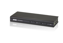 4-Port USB DVI/Audio Slim KVM Switch