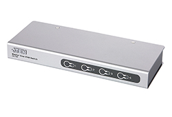 4-Port PS/2 VGA Slim KVM Switch