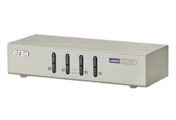 4-Port USB VGA/Audio KVM Switch