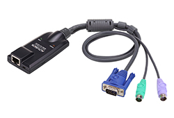 PS/2 VGA KVM Adapter with Composite Video Support