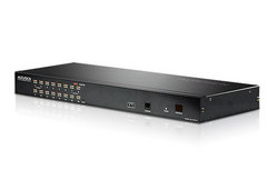 16-Port Cat 5 High-Density KVM Switch