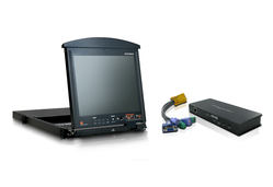 16 Port Dual Rail 17in. KVM & IP Access Bundle