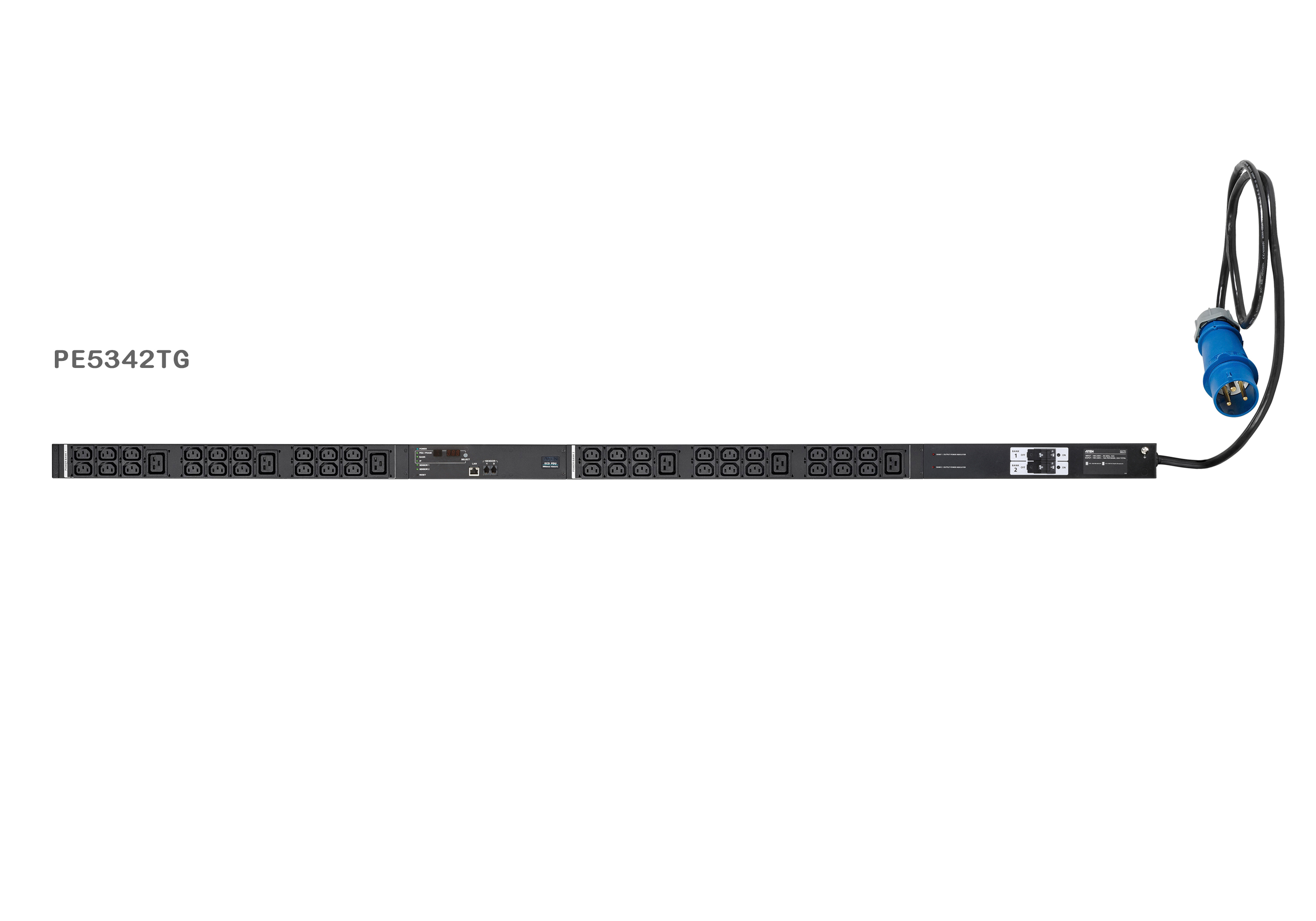 32A 42-Outlet Metered Thin Form Factor eco PDU
