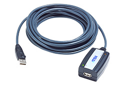 5 m USB 2.0 Extender Cable (Daisy-chaining up to 25 m)