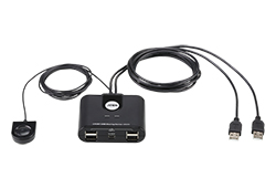 2 x 4 USB 2.0 Peripheral Sharing Switch