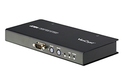 VGA/Audio/RS-232 Cat 5 Receiver with Auto Deskew (1280 x 1024@300m)