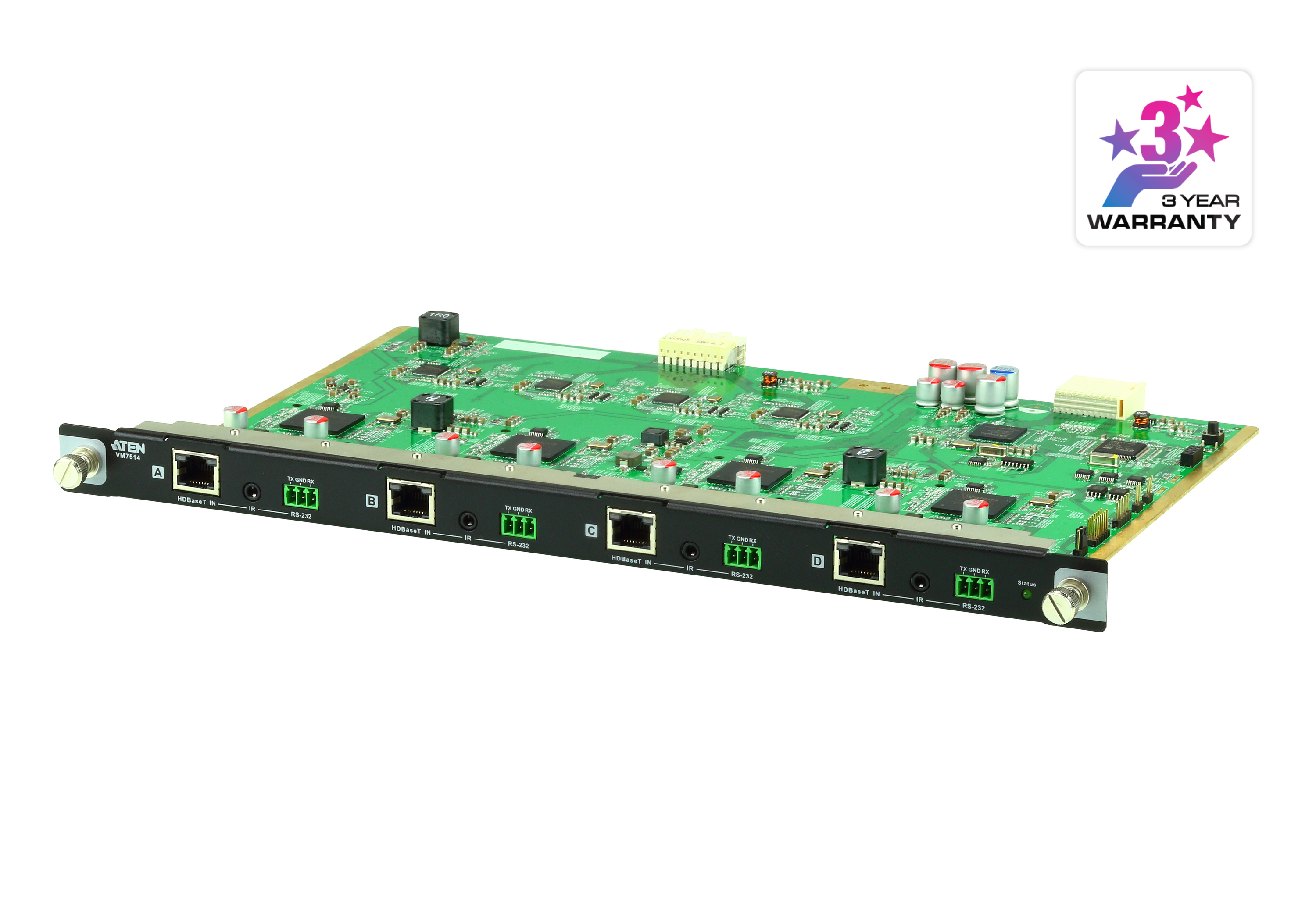 4-Port HDBaseT Input Board