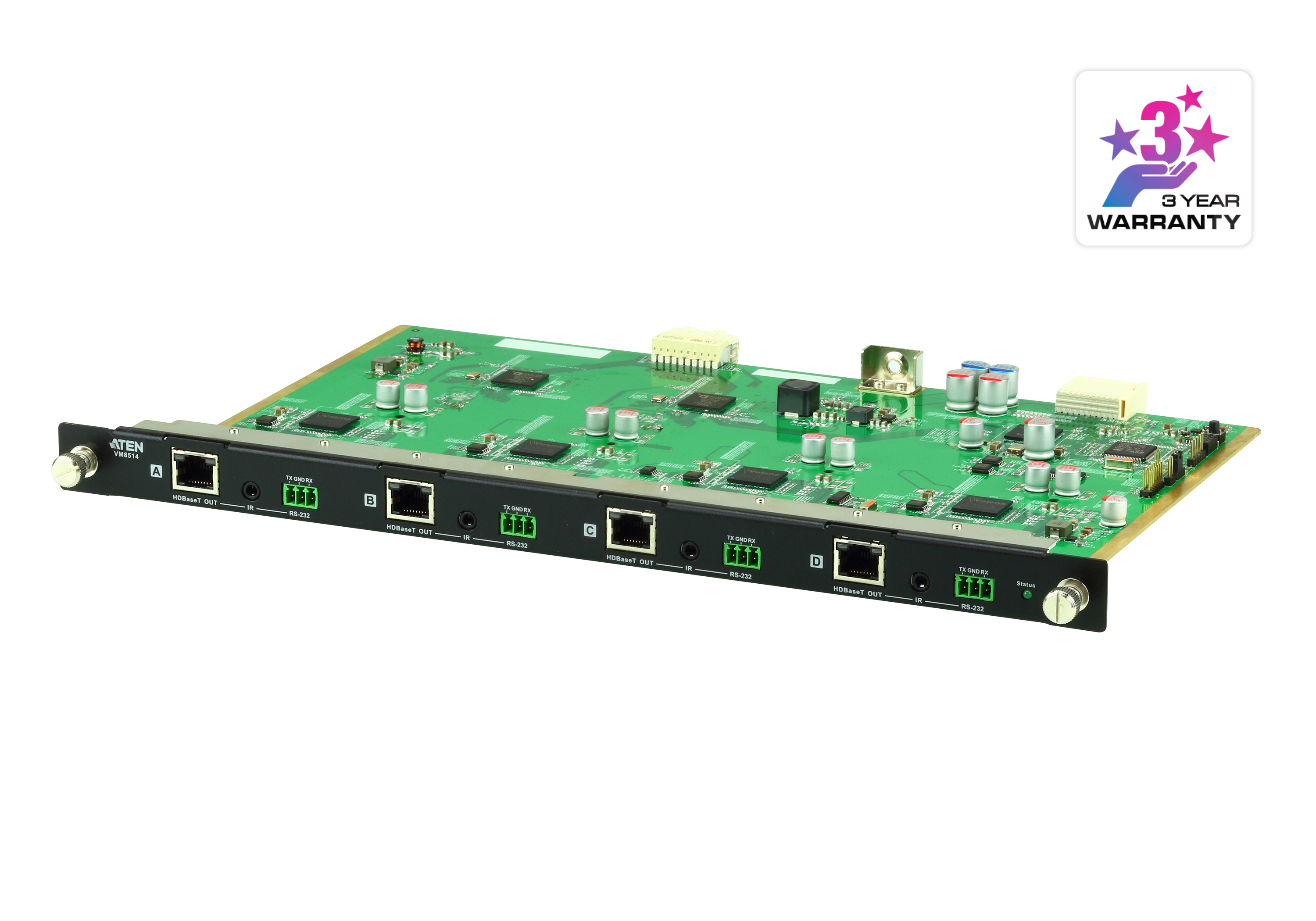 4-Port HDBaseT Output Board