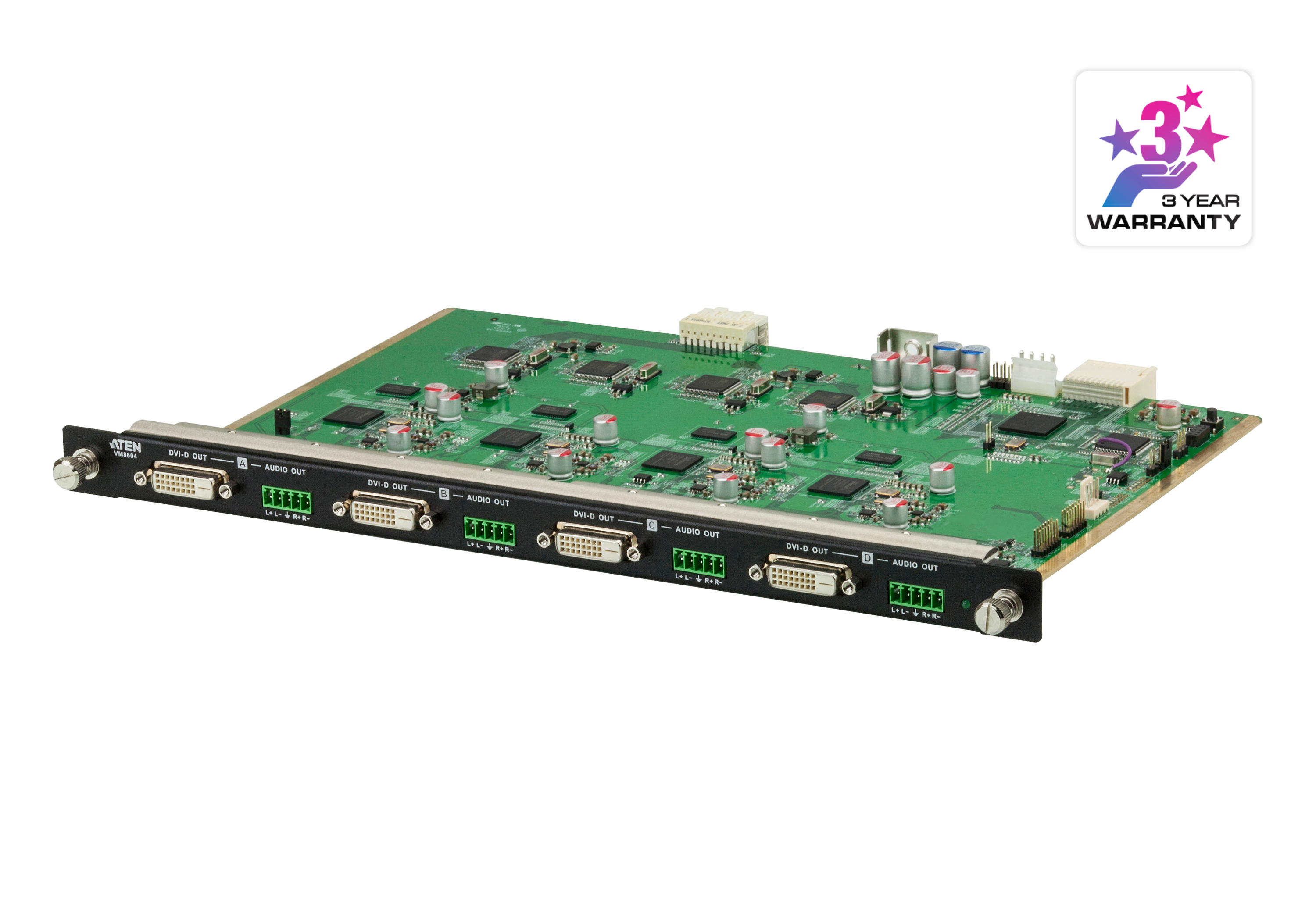 4-Port DVI Output Board with Scaler