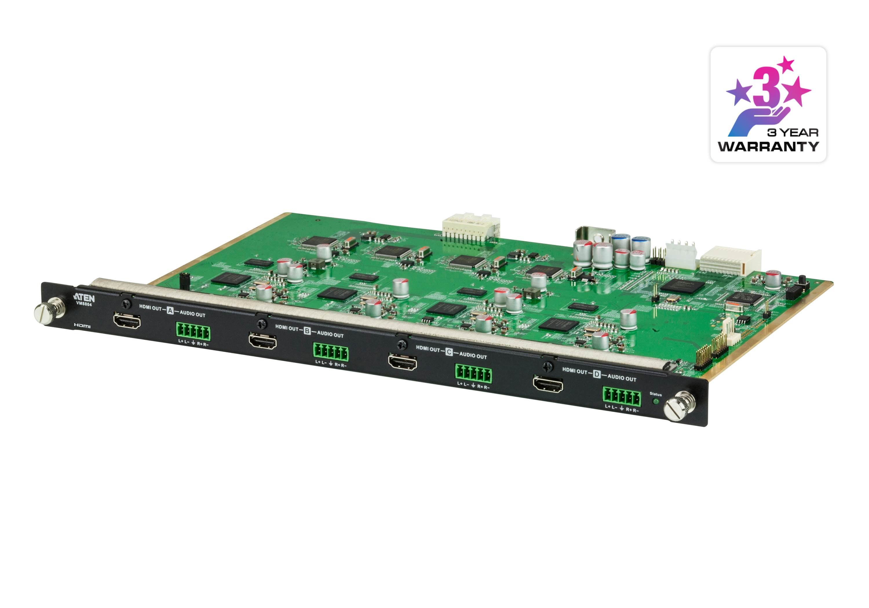 4-Port HDMI Output Board with Scaler