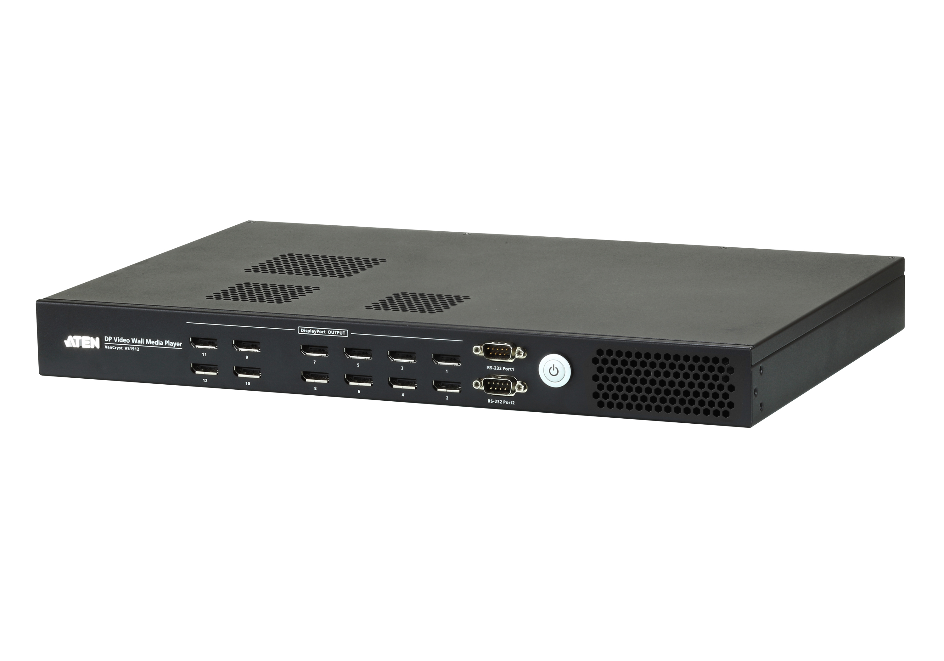 12포트 DP 비정형 비디오 월 미디어 플레이어