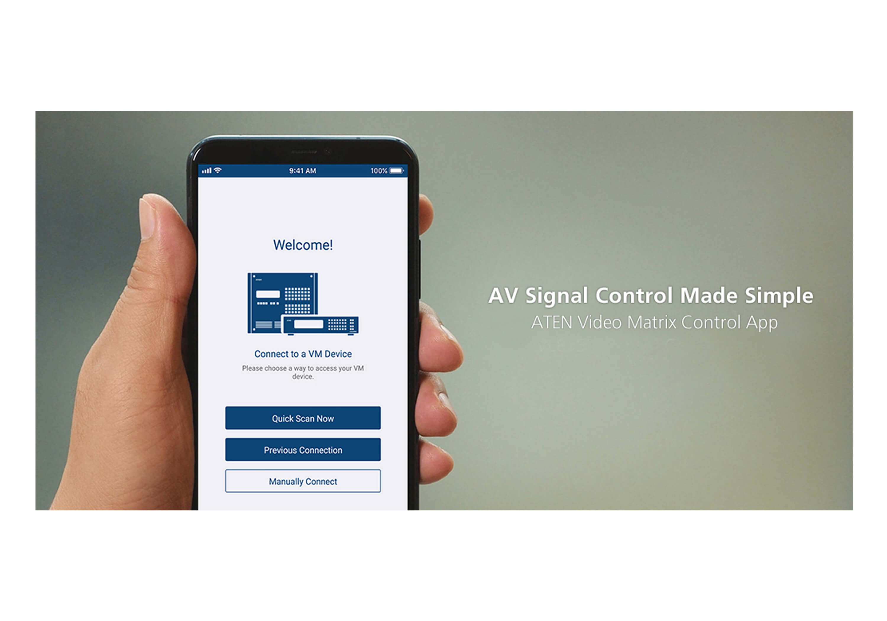 ATEN Video Matrix Control App &ndash; Mobile App