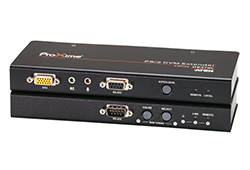 PS/2 VGA/Audio Cat 5 KVM Extender with Deskew (1280 x 1024@300m)