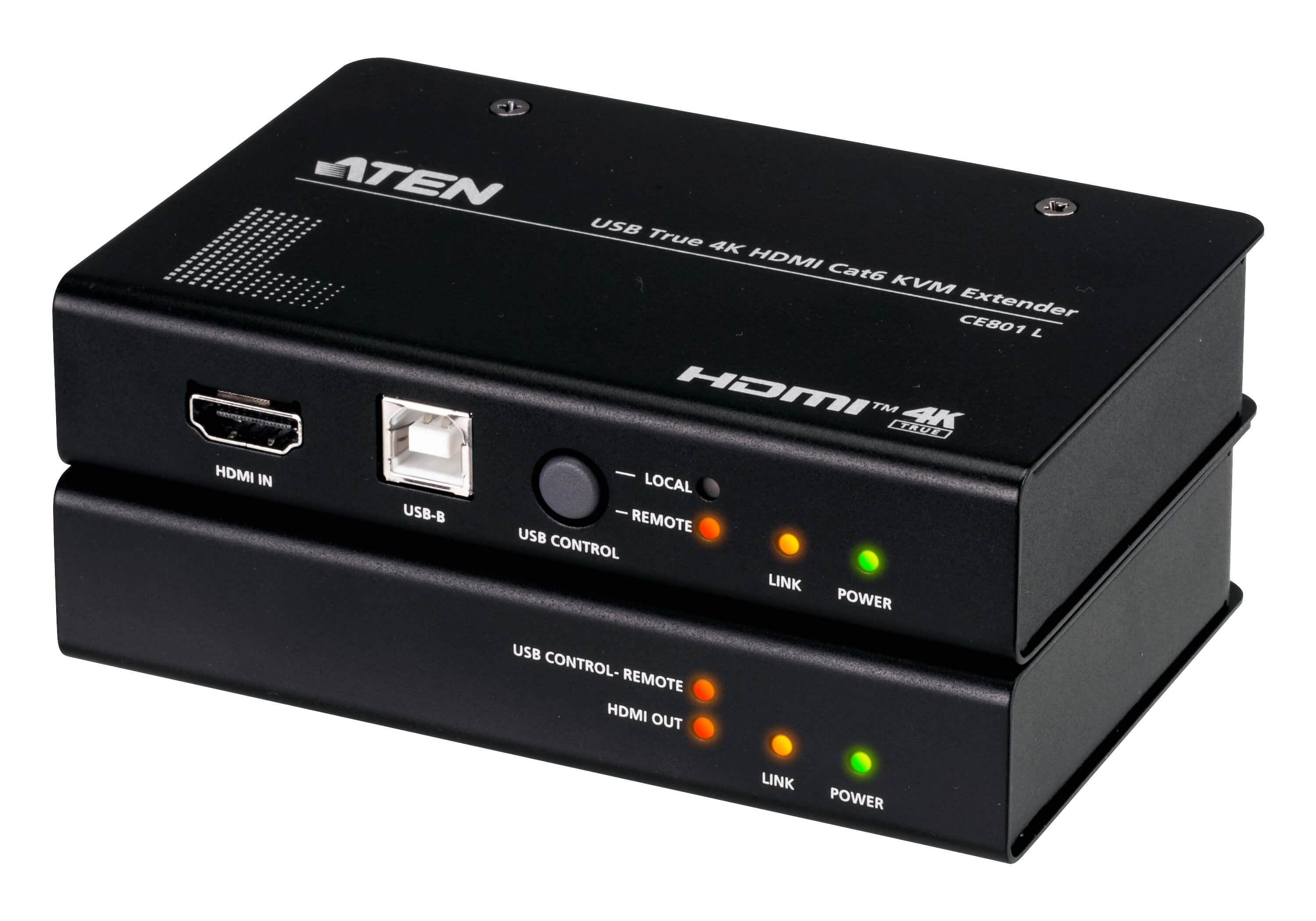 USB True 4K HDMI Cat 6 KVM Extender (4K @ 70 m / FHD @ 100 m)