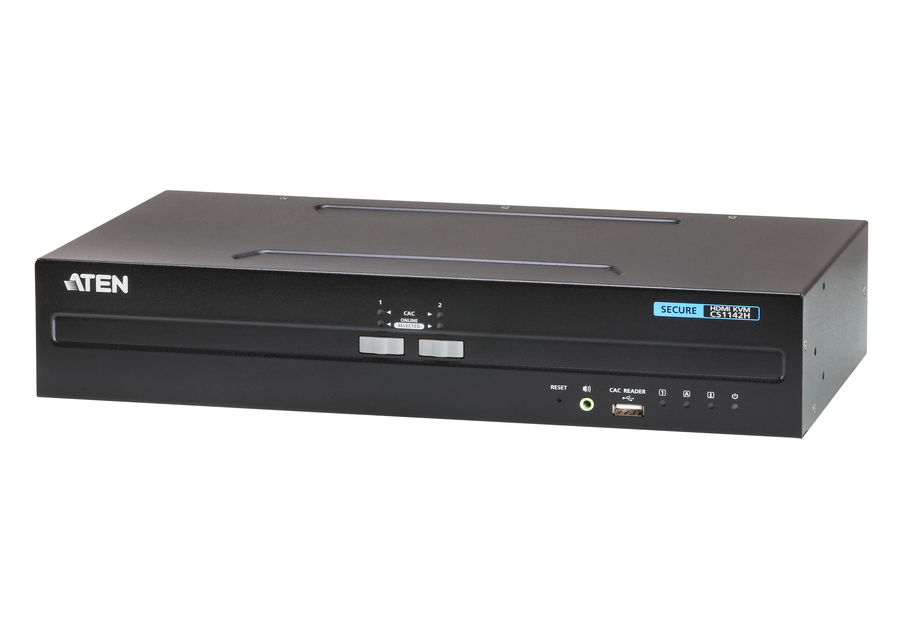 Switch KVM seguro HDMI dual display USB de 2 puertos (compatible con PSS PP v3.0)