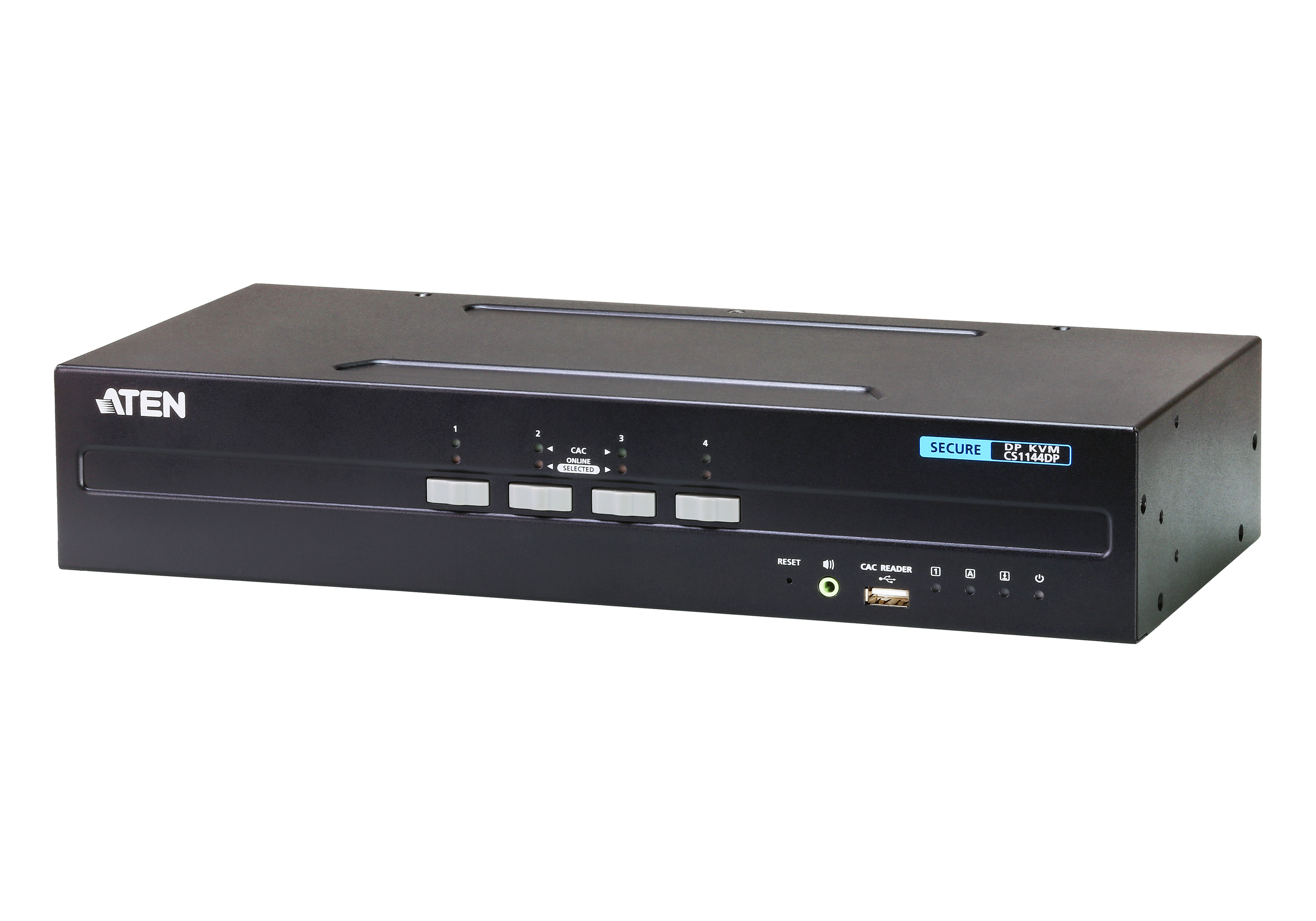 Switch KVM seguro DisplayPort dual display USB de 4 puertos (compatible con PSS PP v3.0)