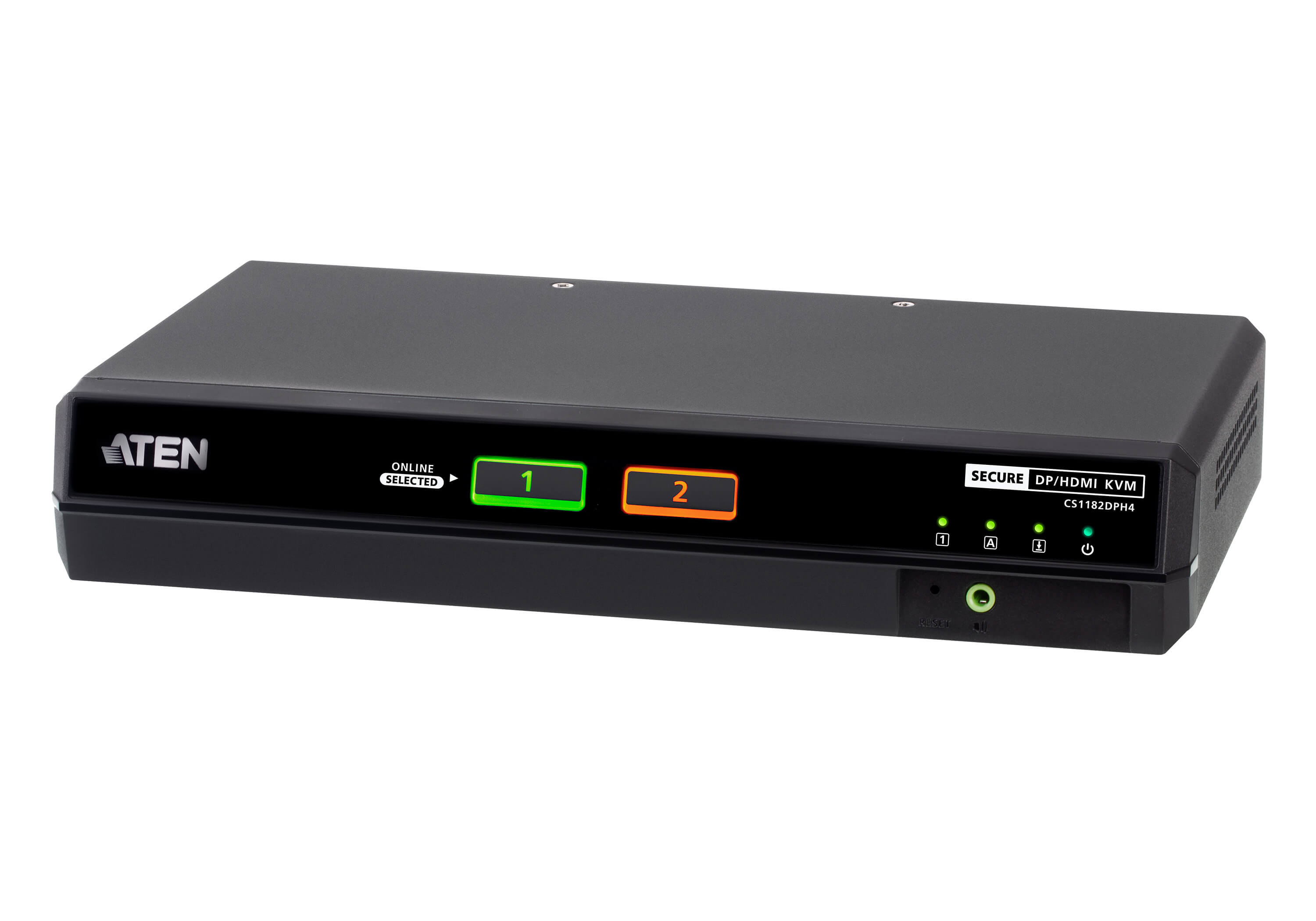 2-Port USB 5K DisplayPort/HDMI Universal Secure KVM Switch (PSD PP v4.0 Compliant)