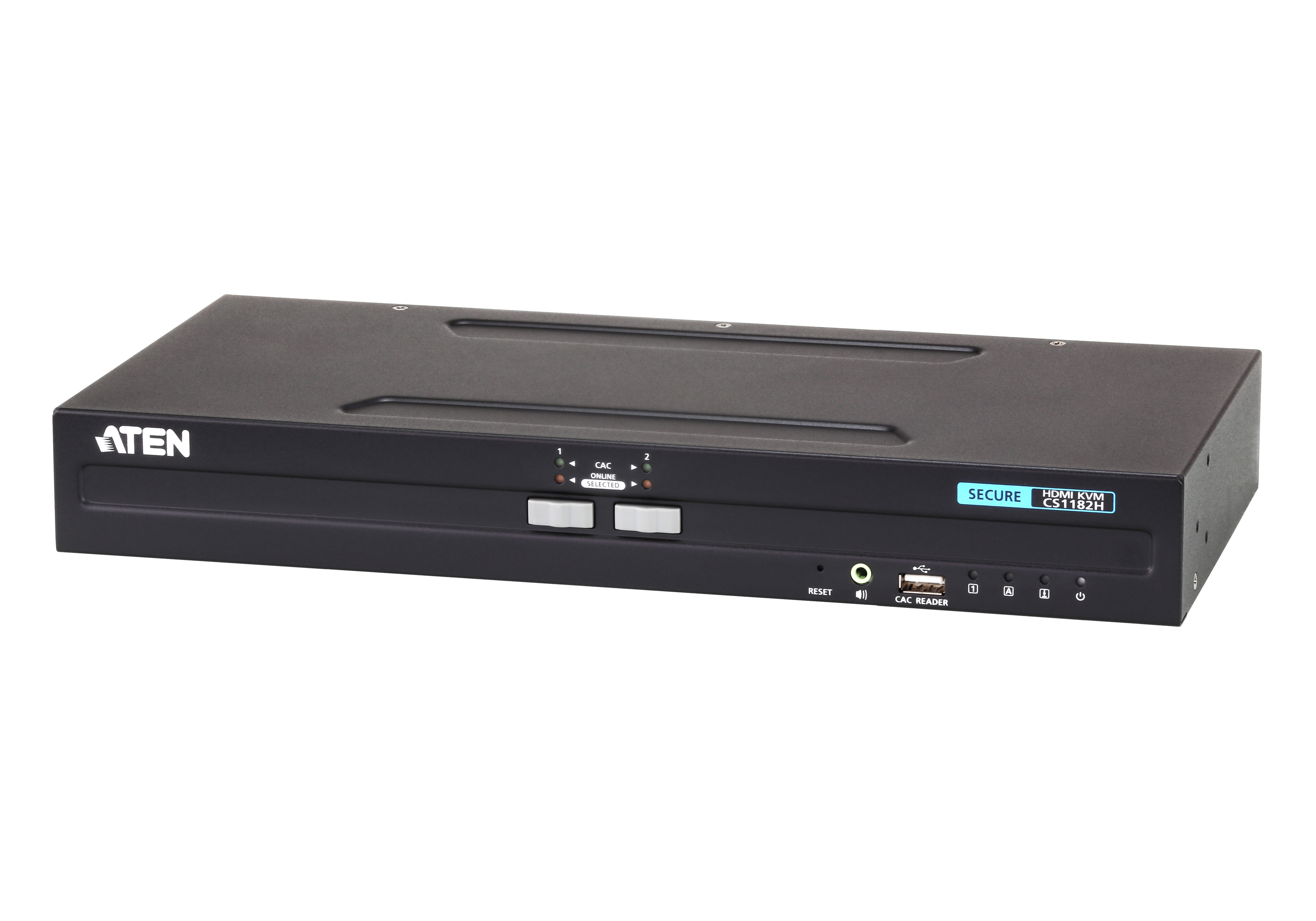 Switch KVM seguro HDMI USB de 2 puertos (compatible con PSS PP v3.0)