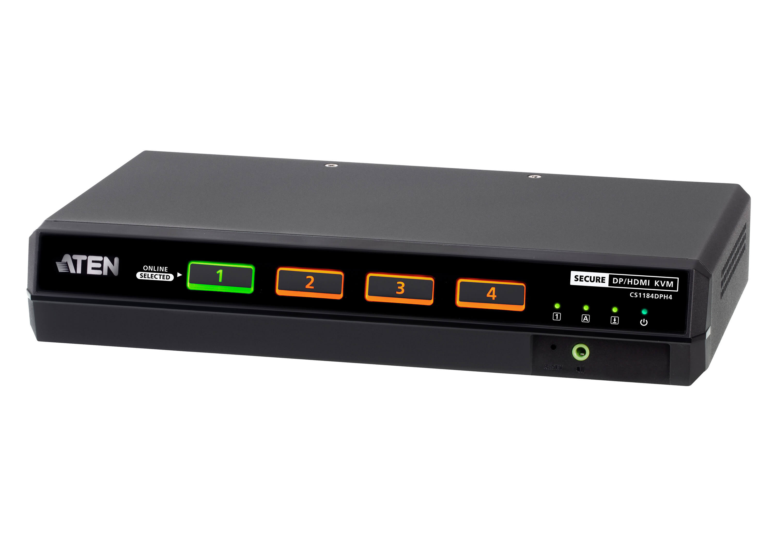 4-Port USB 5K DisplayPort/HDMI Universal Secure KVM Switch (PSD PP v4.0 Compliant)
