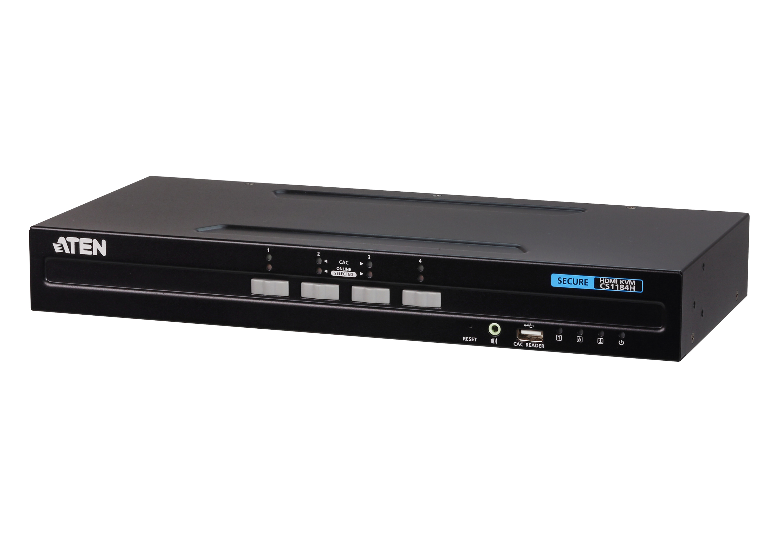 4-Port USB HDMI Secure KVM Switch (PSS PP v3.0 Compliant)