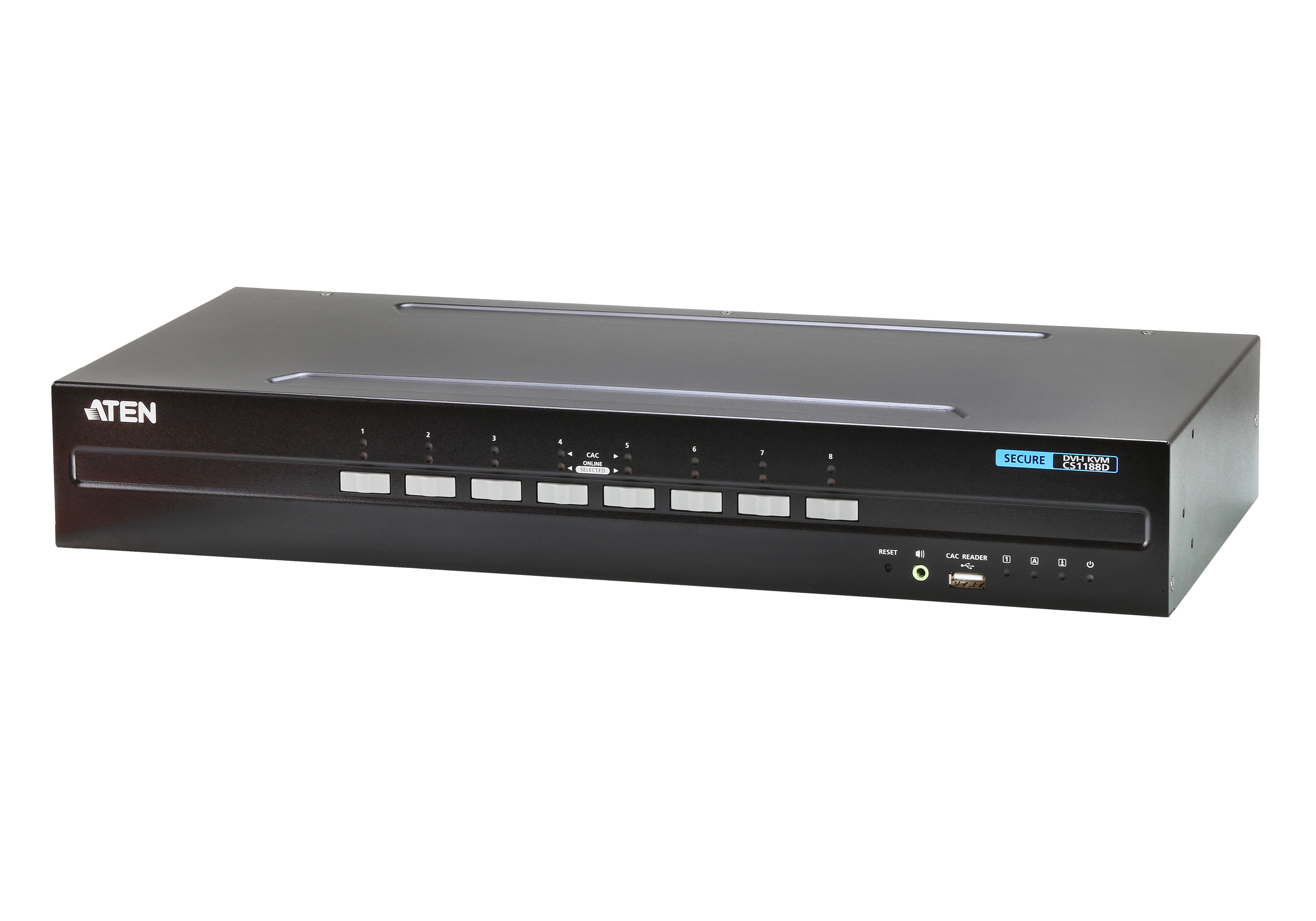 8-Port USB DVI Secure KVM Switch (PSS PP v3.0 Compliant)