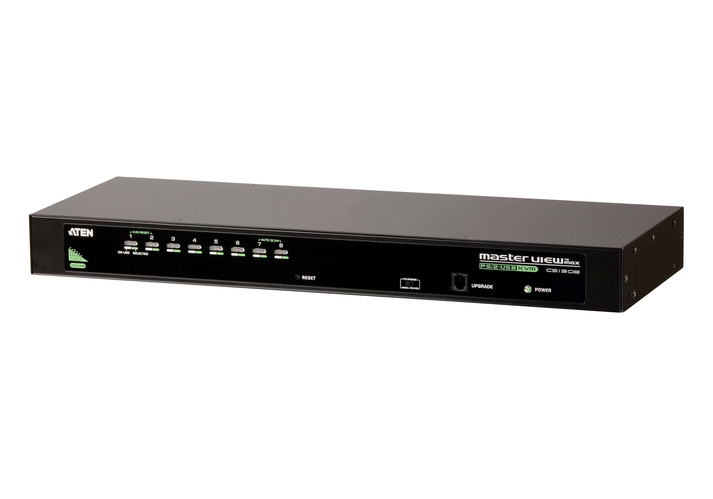 8-Port PS/2-USB VGA KVM Switch