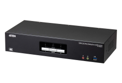 2-Port USB 3.0 4K DisplayPort Dual Display KVMP™ Switch for ATC