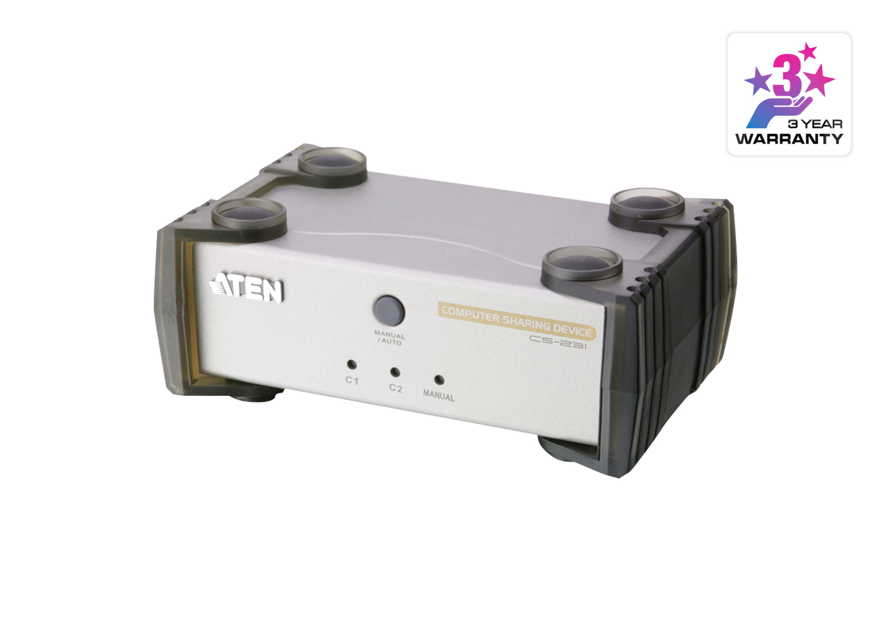 USB VGA Computer Sharing Device and Access Control Box Kit