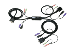 2-Port Hybrid™  DVI KVM Switch with Audio