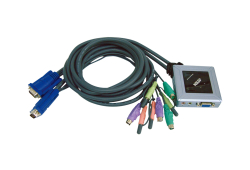 2-Port PS/2 KVM Switch