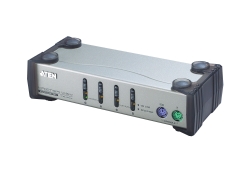 4-Port PS/2 VGA KVM Switch
